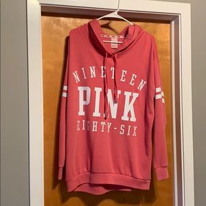 Victoria Secret Pink Long Oversized Hoodie